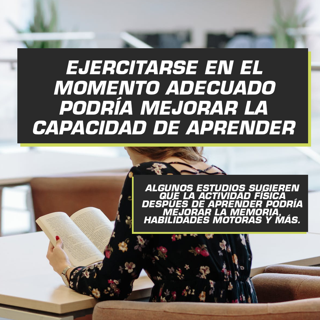 EJERCICIO Y CAPACIDAD DE APRENDER