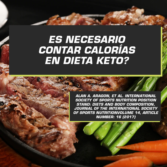 CONTAR CALORÍAS EN DIETA KETO?