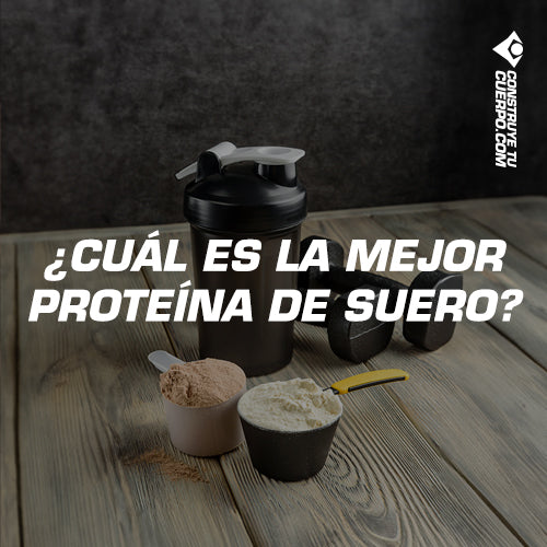 ¿CUÁL ES LA MEJOR PROTEÍNA DE SUERO?