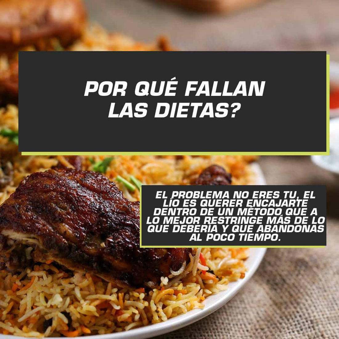 POR QUE FALLAN LAS DIETAS