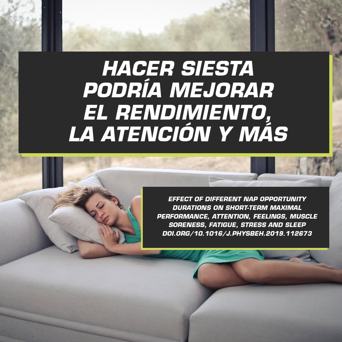 HACER SIESTA MEJORA EL RENDIMIENTO Y LA ATENCION