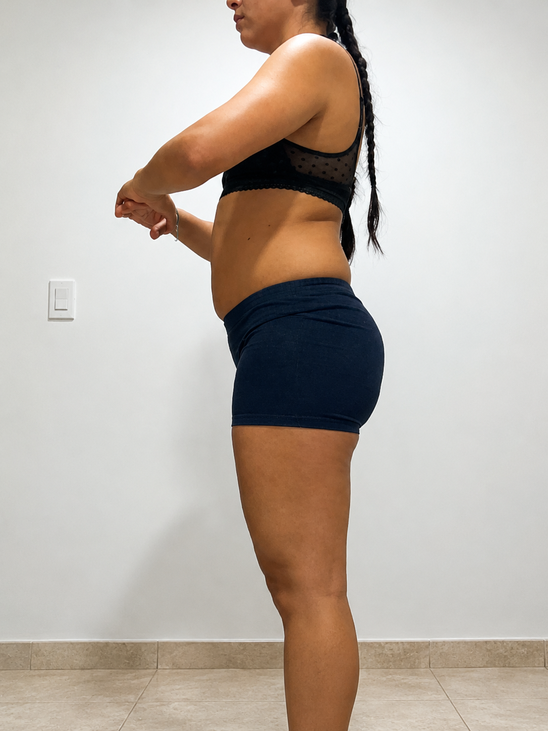 Diana Gómez antes