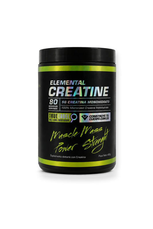 Elemental Creatine 400 g, 80 servicios
