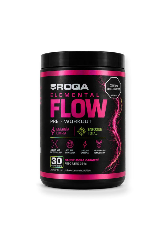 Elemental Flow Pre-Workout 384 g, 30 servicios